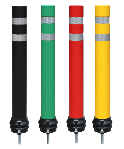 A-Eco DT semiflexible bollards screw